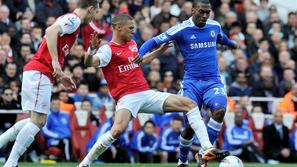 Sturridge Vermaelen Gibbs Arsenal Chelsea Premier League Anglija liga prvenstvo