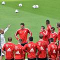 Guardiola Gomez Rafinha Bayern München Allianz Arena trening