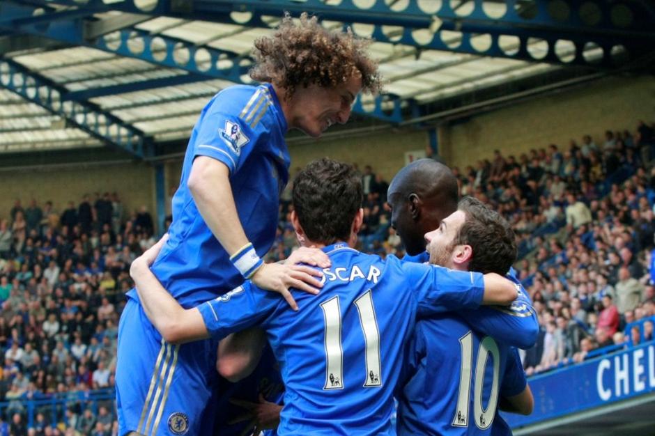 Mata Oscar Ba Luiz Chelsea Everton Premier League Anglija liga prvenstvo | Avtor: EPA