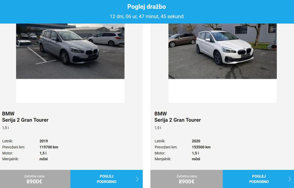 Dražba rabljenih vozil na spletni platformi Autopoint | Avtor: Autopoint