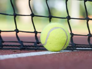 tenis žogica mreža teniško igrišče