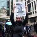 Assange - shod v podporo - London