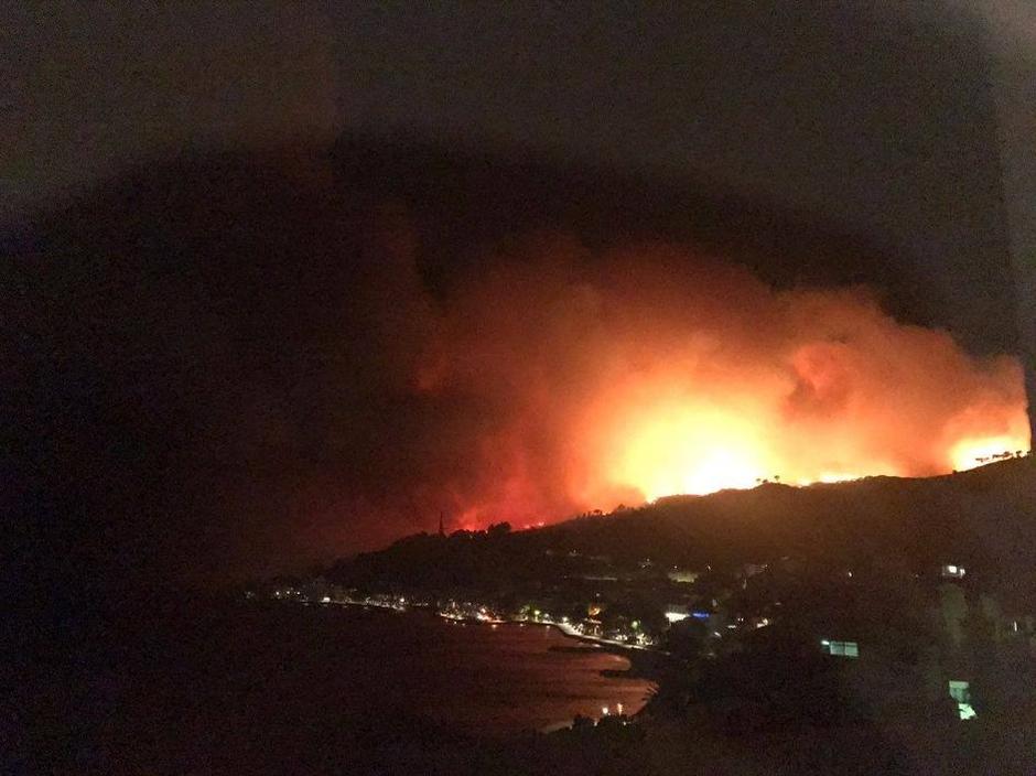 Požar v Makarski | Avtor: 24sata