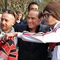 Berlusconi navijači AC Milan Milanello fotografiranje slika