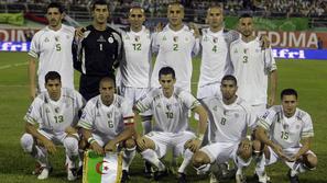 Alžirska nogometna reprezentanca. (Foto: EPA)