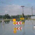 Poplavljena Kostanjevica na Krki. (Foto: Nada Černič Cvetanovski)