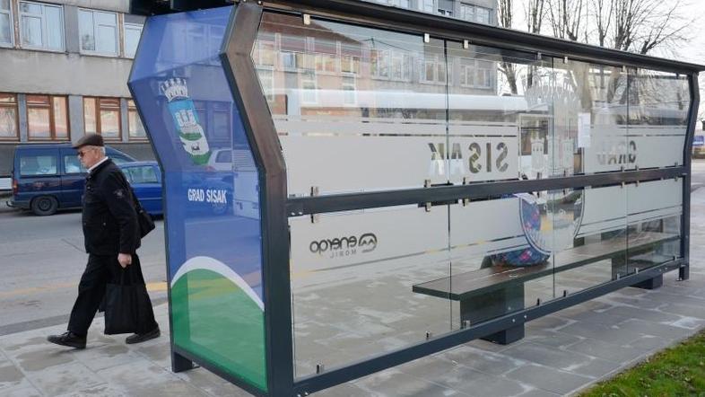 Pametna avtobusna postaja na Hrvaškem 