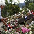 Polaganje rož v spomin na žrtve napada na Norveškem
