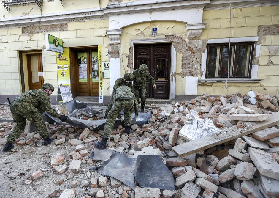 Potres na Hrvaškem | Avtor: Epa