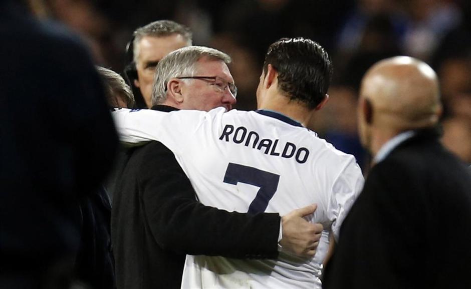 Ferguson Ronaldo Real Madrid Manchester United Liga prvakov osmina finala | Avtor: Reuters