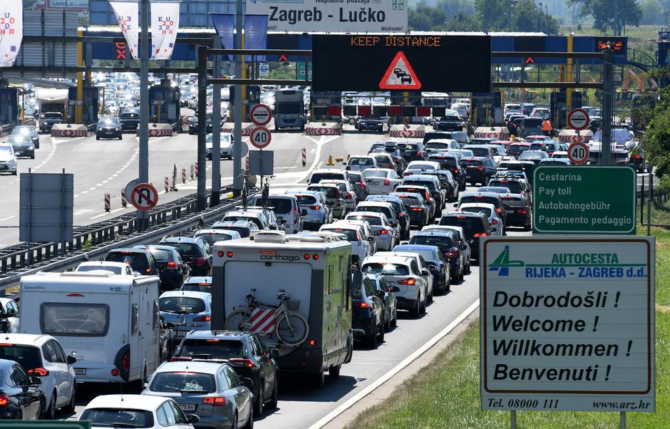 Hrvaška avtocesta zastoj Lučko | Avtor: Profimedia