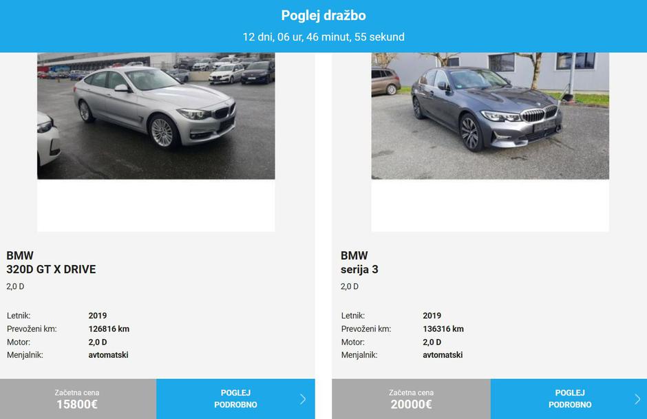 Dražba rabljenih vozil na spletni platformi Autopoint | Avtor: Autopoint