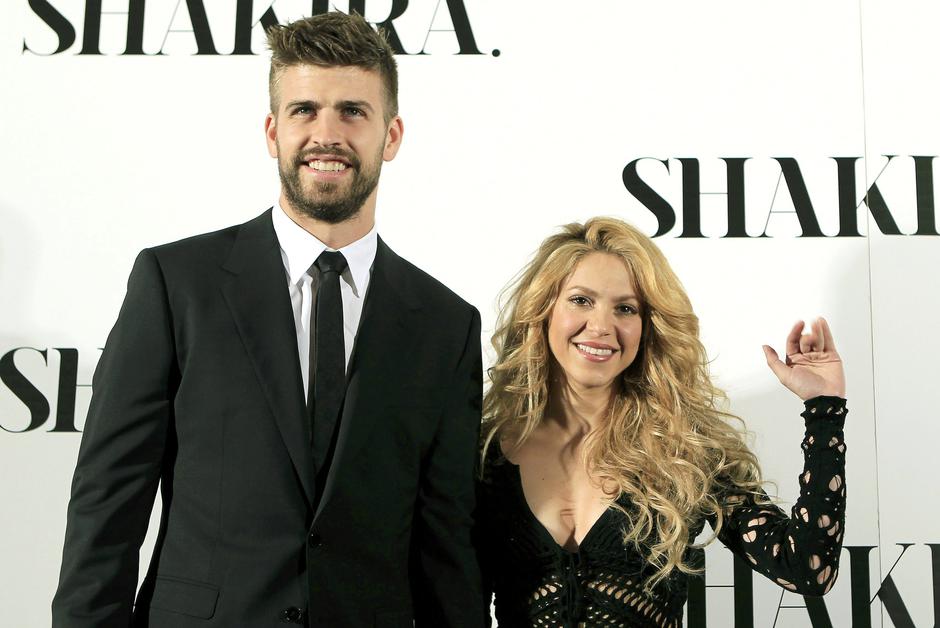 Gerard Pique in Shakira. | Avtor: Epa