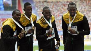 Jamajka, Nesta Carter, Kemar Bailey-Cole, Nickel Ashmeade, Usain Bolt, sp v atle