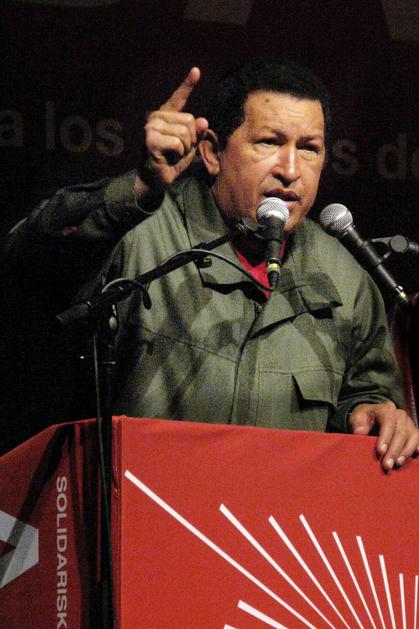 Chavez podrobnosti o libijski delegaciji ni želel razkriti. (Foto: Reuters)