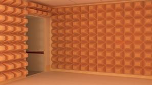 Najhitrejši način za zvočno izoliranje sobe je namestitev zvočne pene. (Foto: Sh