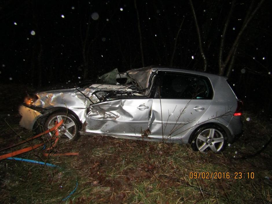 Prometna nesreča pri Lokvah | Avtor: Žurnal24 main
