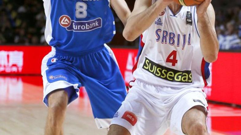 Calathes Teodosić Grčija Srbija osmina finala Mundobasket
