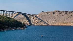 Most na otok Krk, krški most