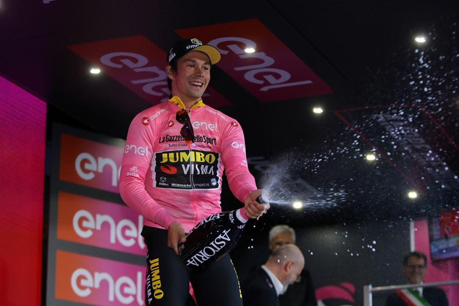 Primož Roglič la maglia rosa Giro d'Italia | Avtor: Facebook