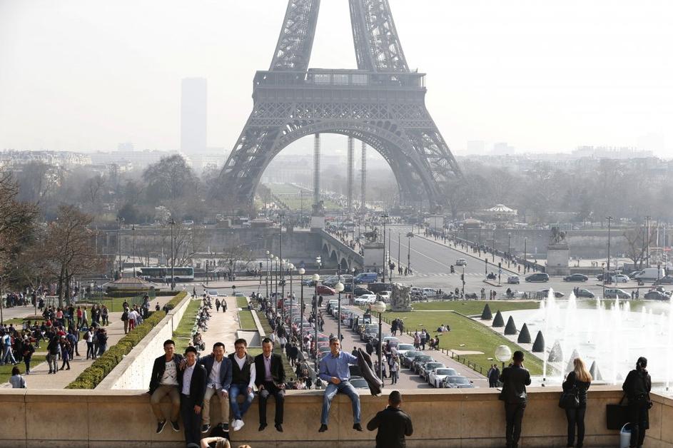 Onesnaženje v Parizu