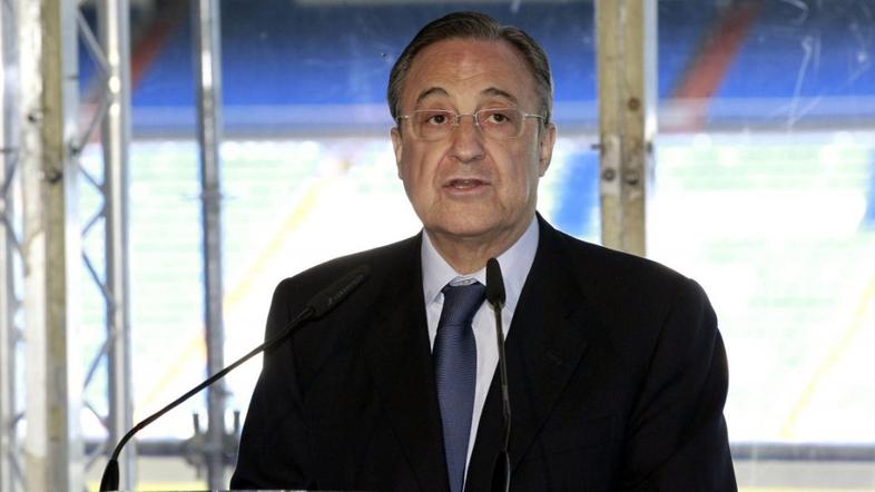 Perez Real Madrid volitve govor novinarska konferenca Santiago Bernabeu