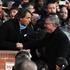 (Manchester United : Manchester City) Roberto Mancini Alex Ferguson