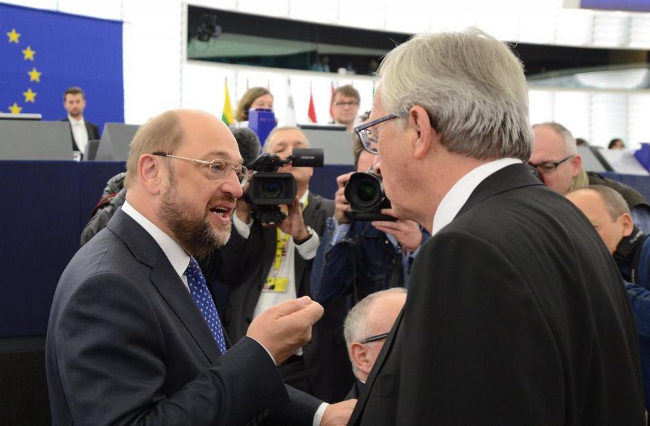 Jean Cloude Juncker, Martin Shulz | Avtor: EPA