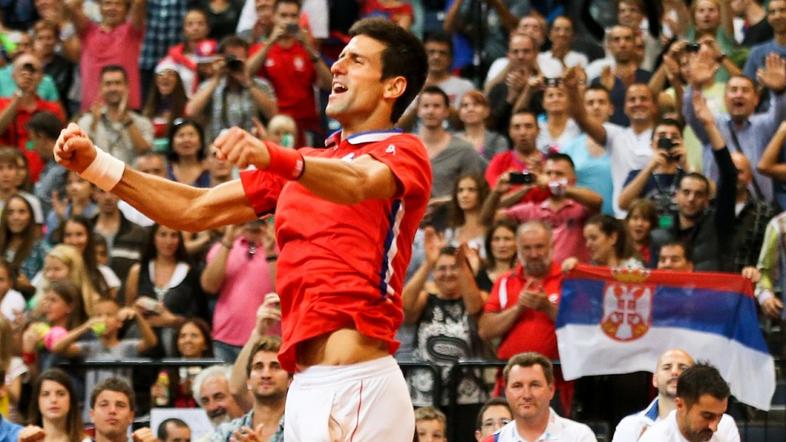 Srbija Kanada Raonić Davisov pokal polfinale Beograd