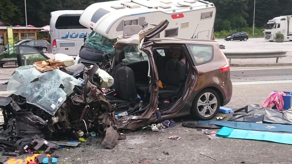 Prometna nesreča na Štajerskem