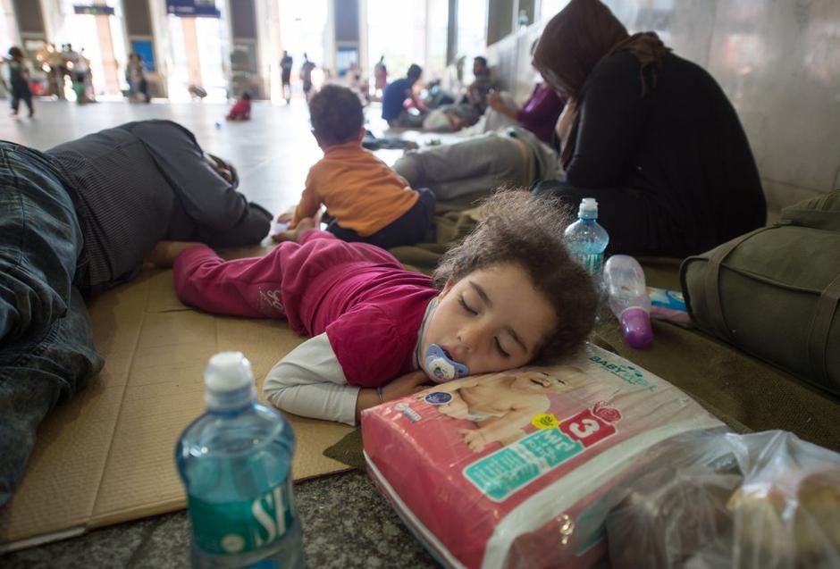 Otroci med begunci | Avtor: EPA
