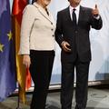 biynis 15.05.12. German Chancellor Angela Merkel and French President Francois H