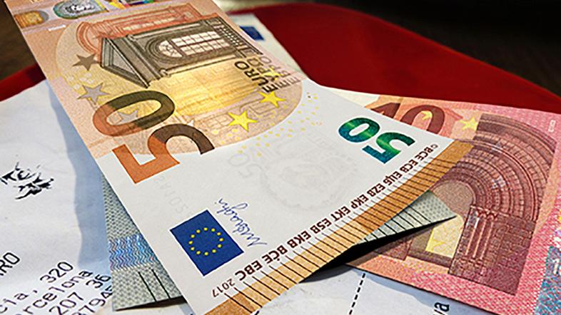 Bankovec za 50 evrov
