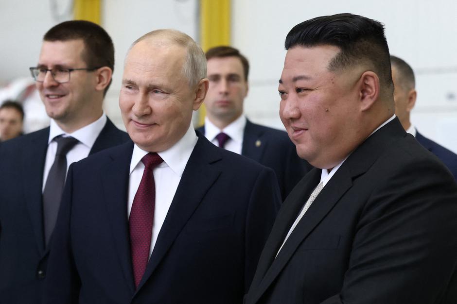 srečanje Vladimirja Putina in Kim Jogn-una | Avtor: Profimedia