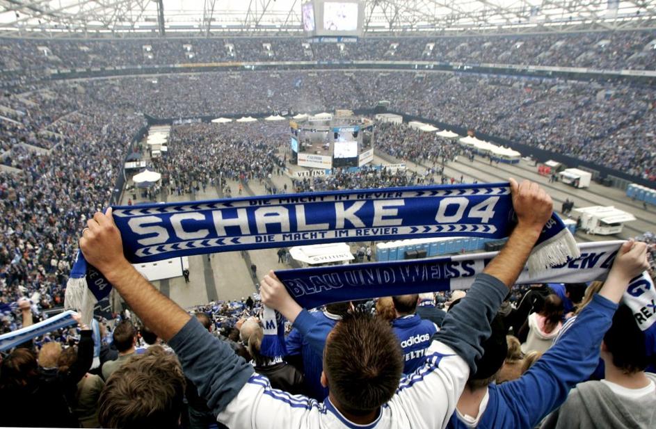 Schalke navijači Veltins Arena