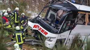 Nesreča avtobusa v Nemčiji