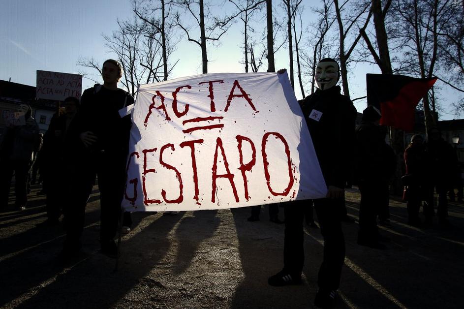 Protest proti Acta