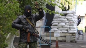 separatisti barikada Slavjansk Ukrajina kriza