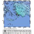 Potres v Egejskem morju