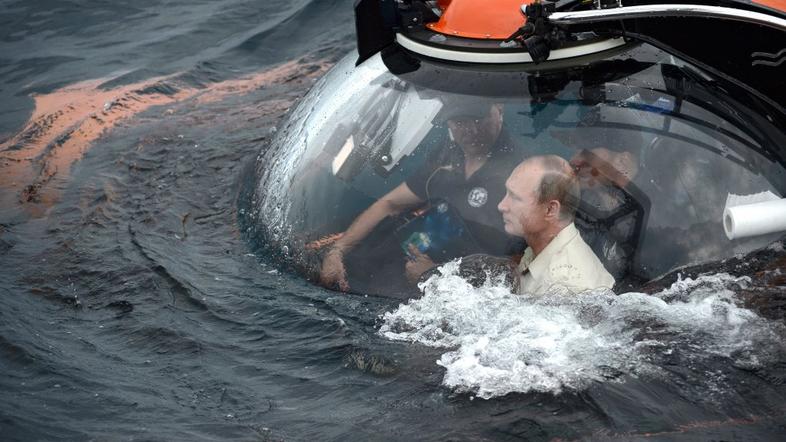 Putin v podmornici
