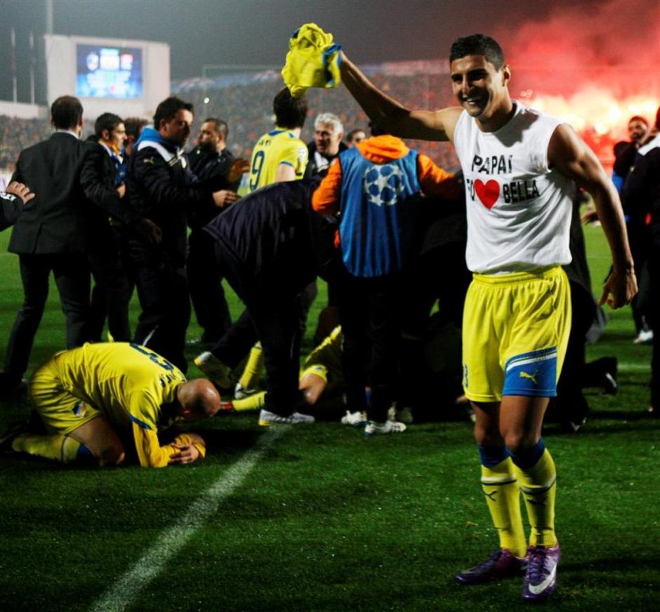 Paulo Jorge APOEL Apoel Nikozija Lyon Liga prvakov osmina finala povratna tekma | Avtor: EPA