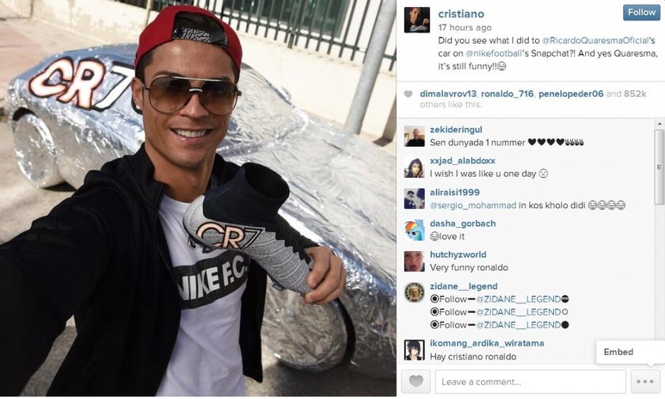 Ronaldo instagram | Avtor: Instagram