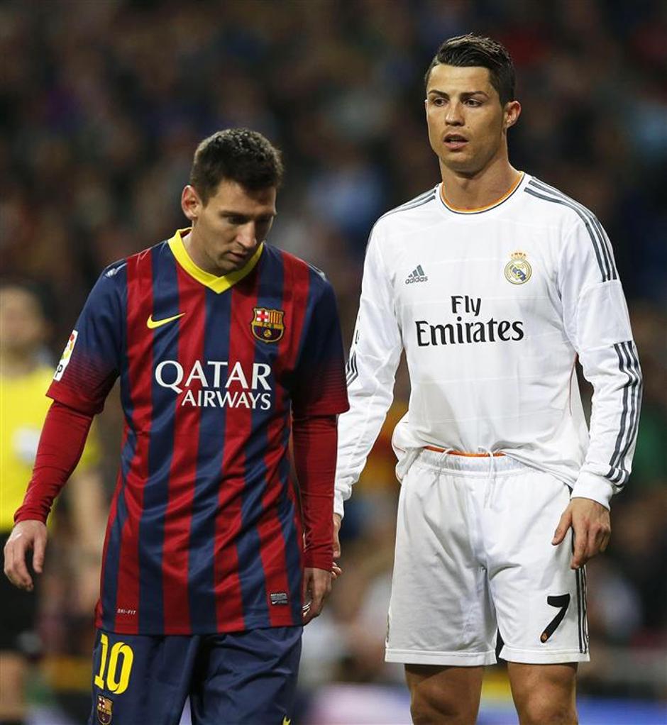 Ronaldo Messi Real Madrid Barcelona Liga BBVA El Clasico Španija liga prvenstvo | Avtor: EPA