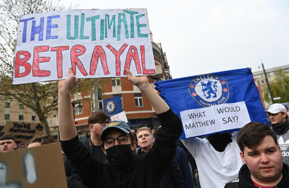 Chelsea FC protesti London | Avtor: Epa