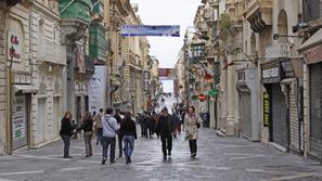 ulica v Valetti Malta