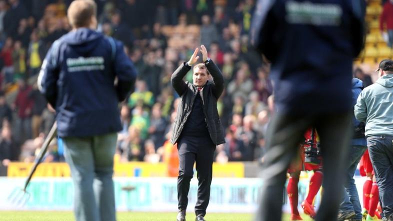Rodgers trener Norwich City Liverpool Premier League Anglija liga prvenstvo