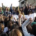 V Trstu je prišlo do podobnih protestov tudi na več višjih srednjih šolah z ital