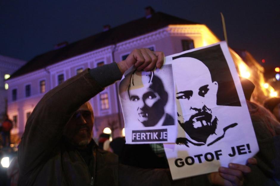 Protesti v Ljubljani | Avtor: Saša Despot