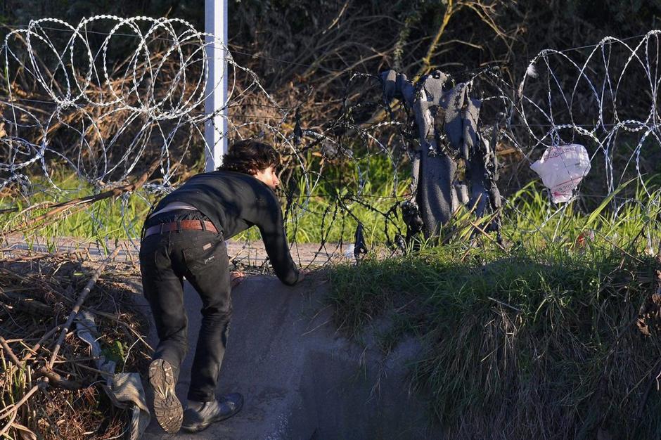 Bodeča žica na Madžarski meji | Avtor: EPA
