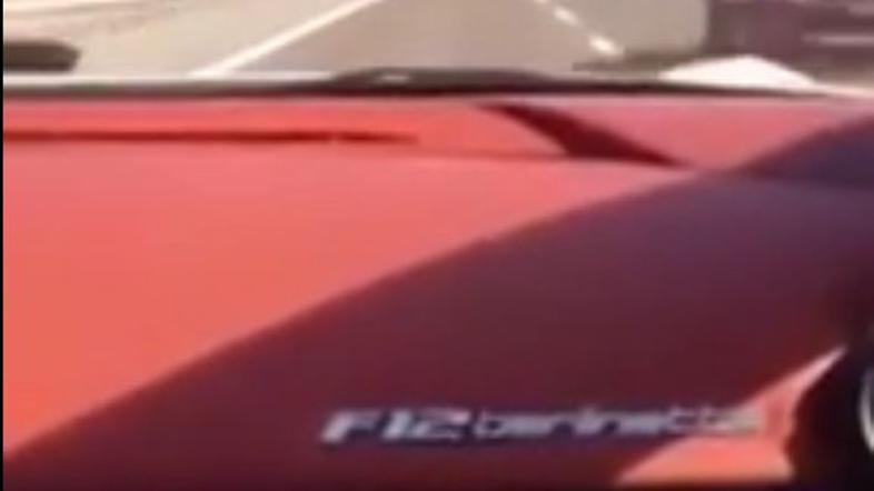 Ferrari na avtocesti